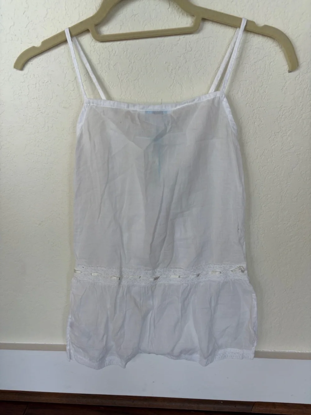 Charming Brand New Ipekevi White Lace Camisole/Dress Girls Size 8 NWT